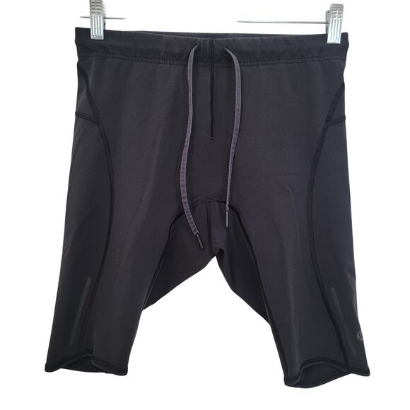 Lululemon Large Men Biker Shorts Gorp Cycle Biking Athletic Performance Pull On - Picture 1 of 9